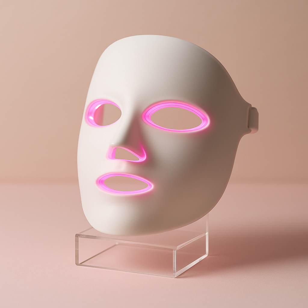 NovaHonor LED face mask included in the bundle